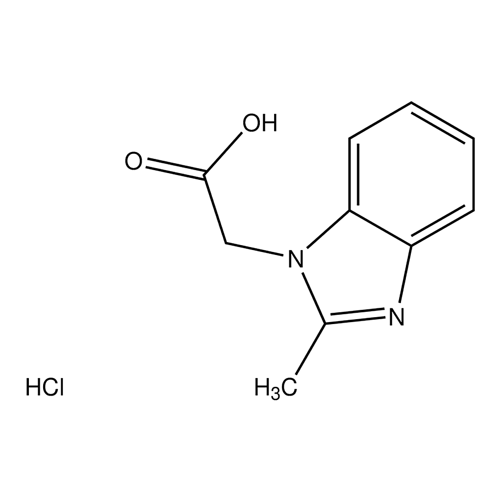 Merck 2-(2-Methyl-1H-benzo[d]imidazol-1-yl)acetic acid hydrochloride