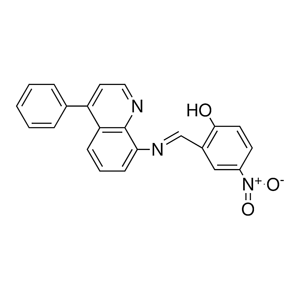 Merck 4-NITRO-2-(4-PHENYL-8-QUINOLYL - 50 MG