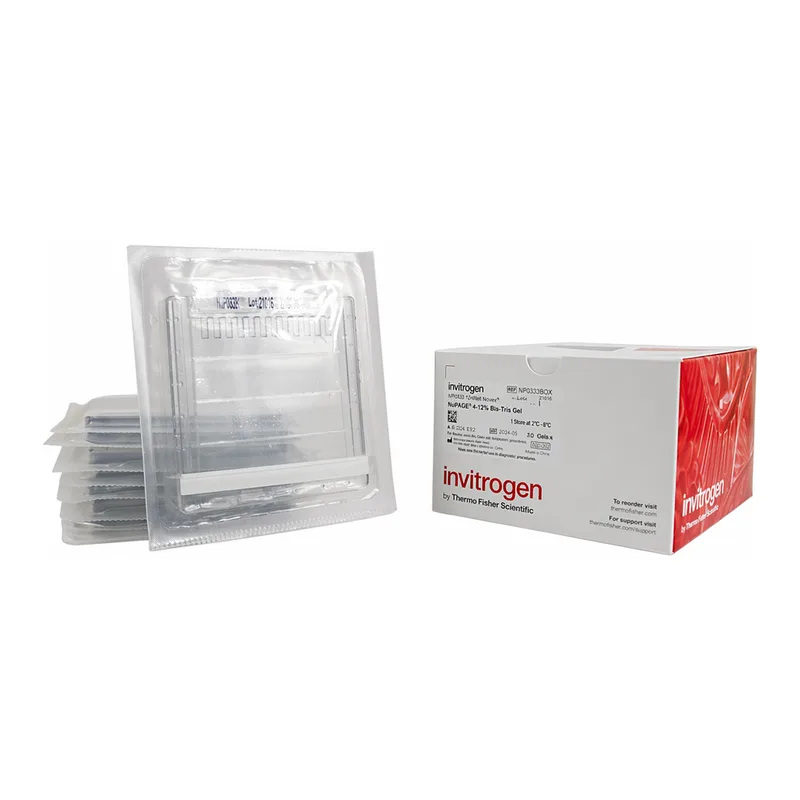 Thermo Fisher Scientific NuPAGE 12%, Bis-Tris, 1.0 mm, Mini Protein Gel, 10-well, 10 Gels/Box