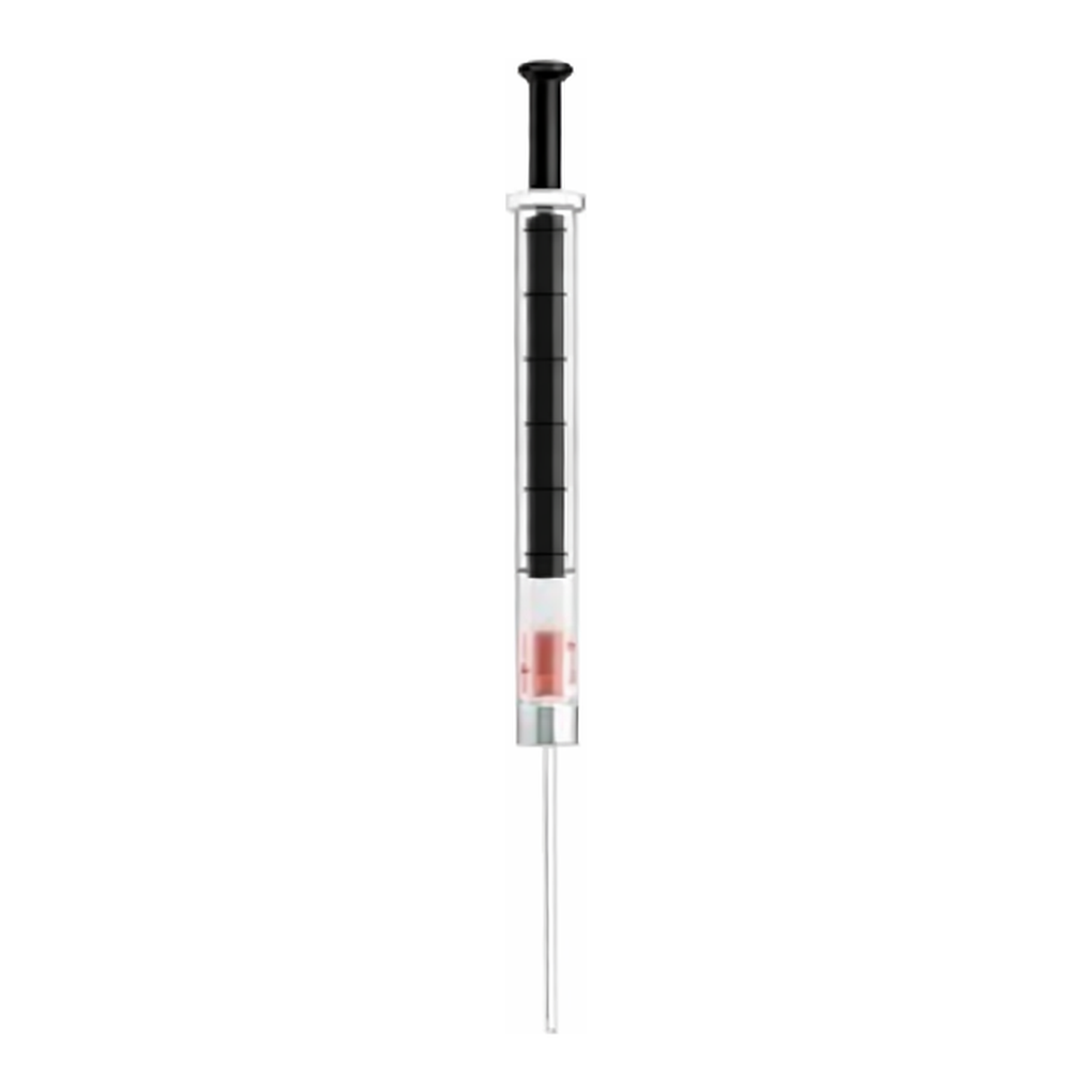 Agilent Syringe, 2.5 mL, PTFE, FN, bevel tip