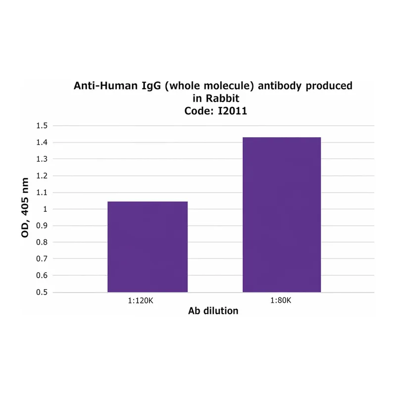 Merck Anti-Human IgG (whole molecule) antibody produced in rabbit