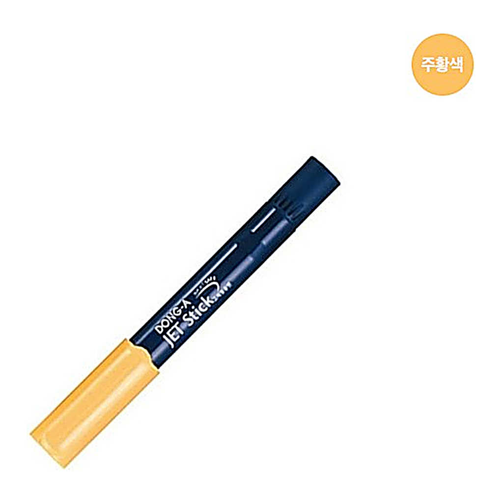 OFFICENEX 동아 제트스틱2타원제트형광펜 (주황/4.0mm)