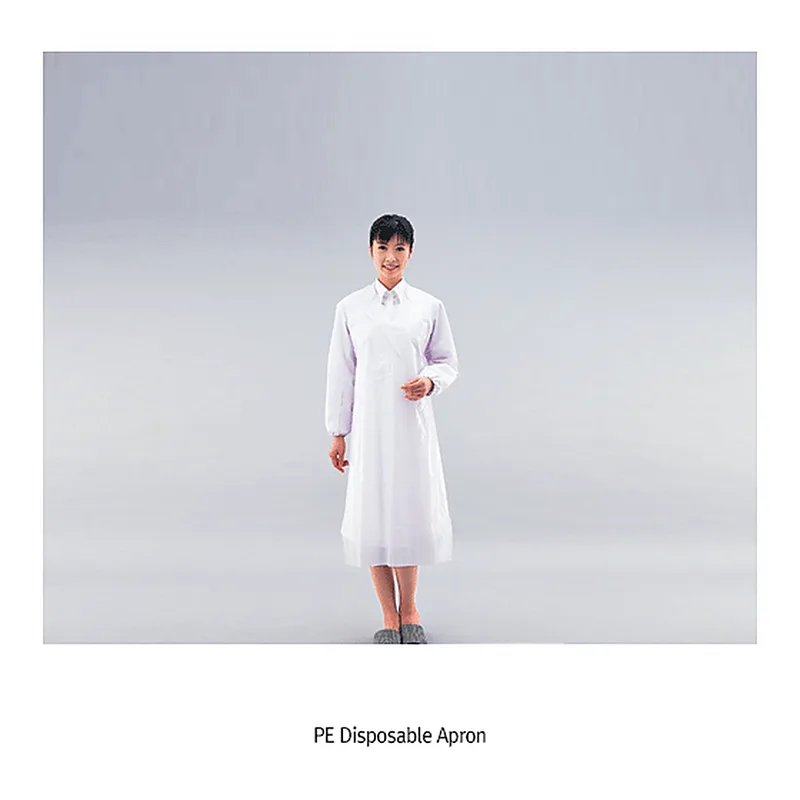 Daihan Science Disposable Apron, PE, Free-size, 일회용 앞치마