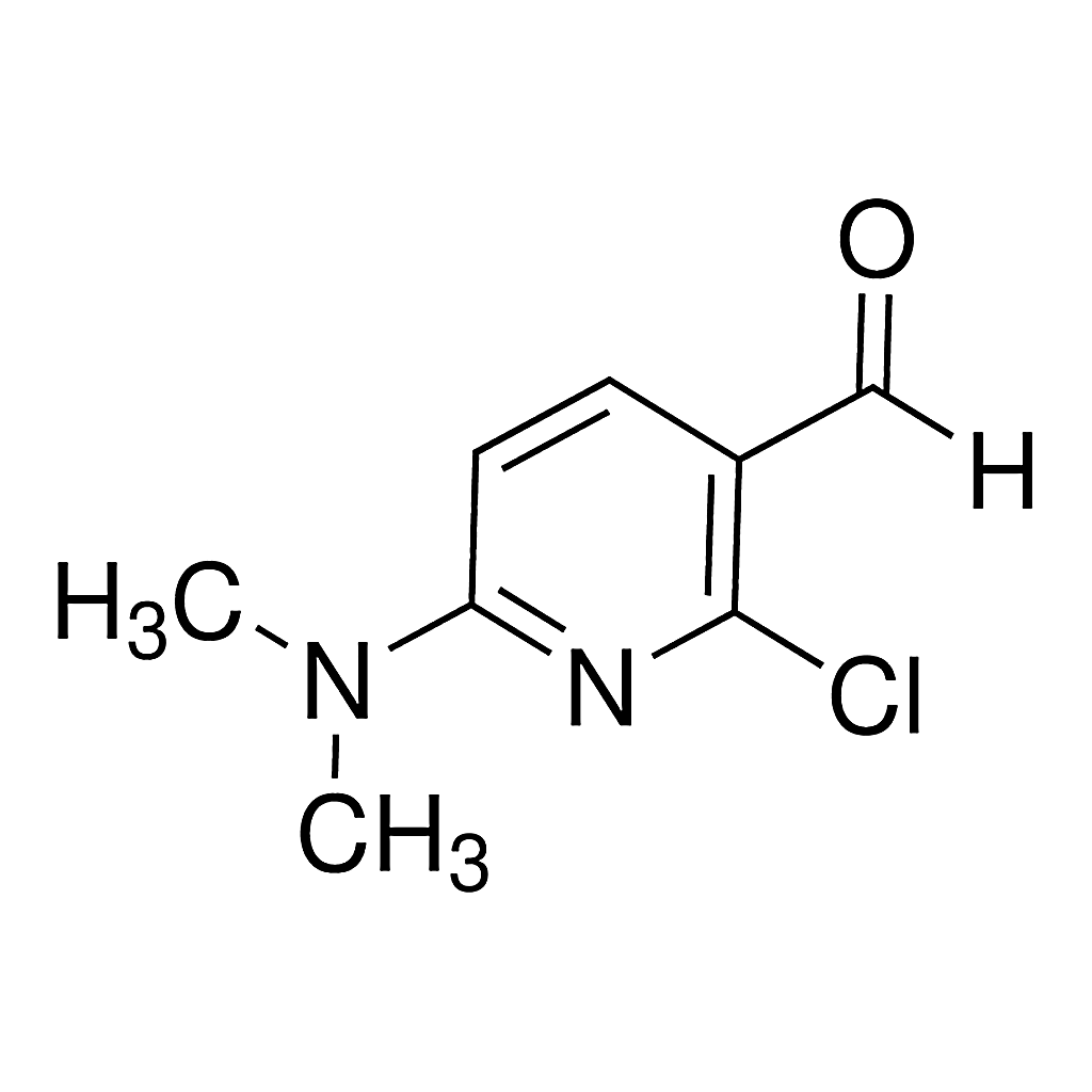 Merck 2-Chloro-6-(dimethylamino)nicotinaldehyde