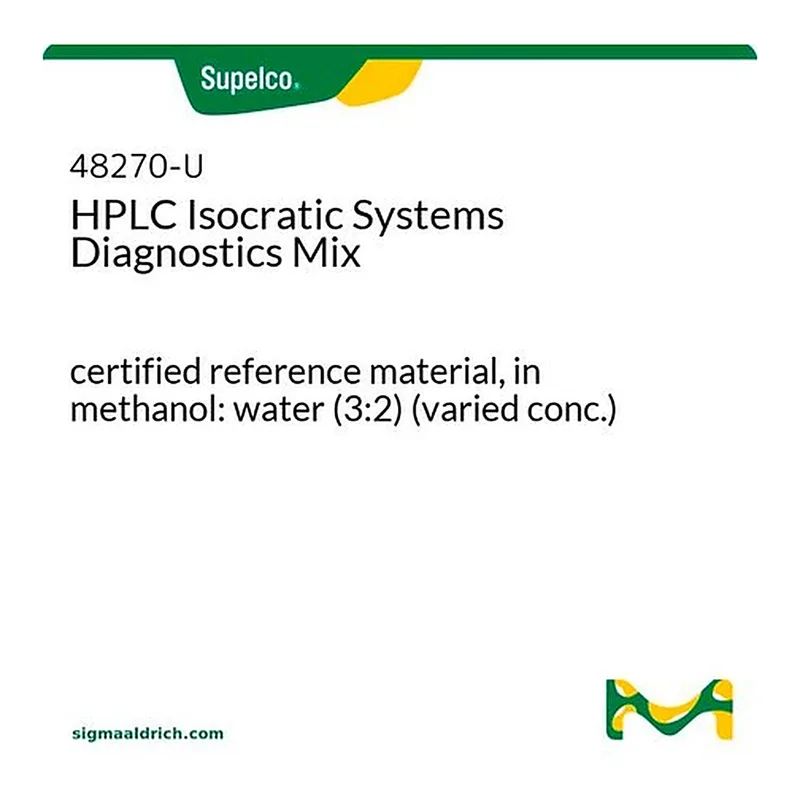 Merck HPLC ISO SYS DIAGNOSTIC MIX,6X1ML,VARIE&