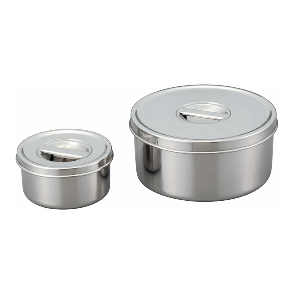 AS ONE Stainless Round Pot, 스테인리스 포트(원형)