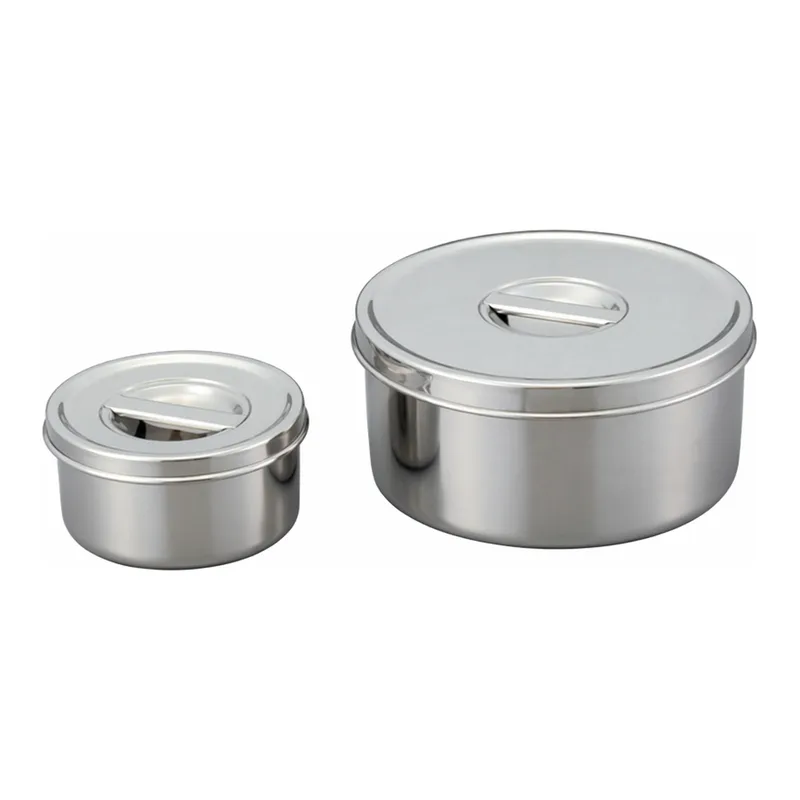 AS ONE Stainless Round Pot, 스테인리스 포트(원형)