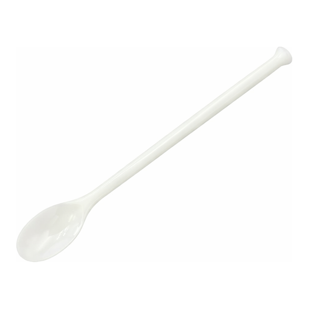 AS ONE White Plastics Spoon ABS 150mm Small