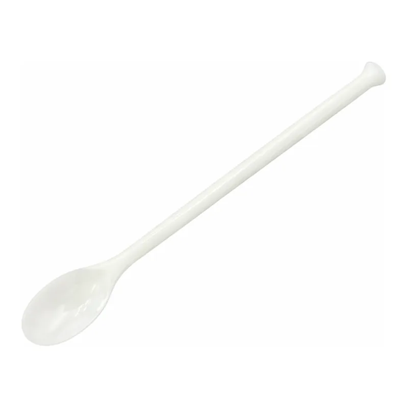 AS ONE White Plastics Spoon ABS 150mm Small