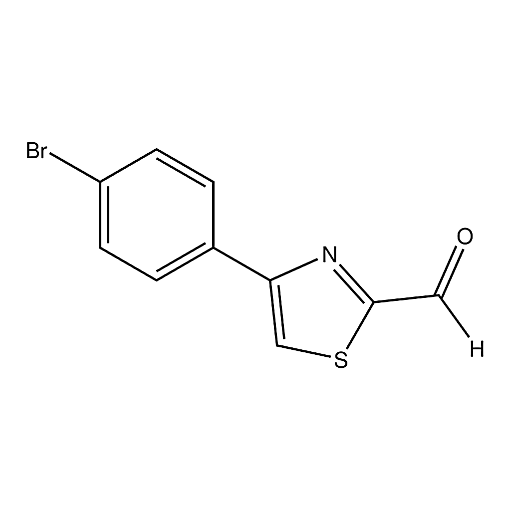 Merck 4-(4-Bromophenyl)thiazole-2-carbaldehyde