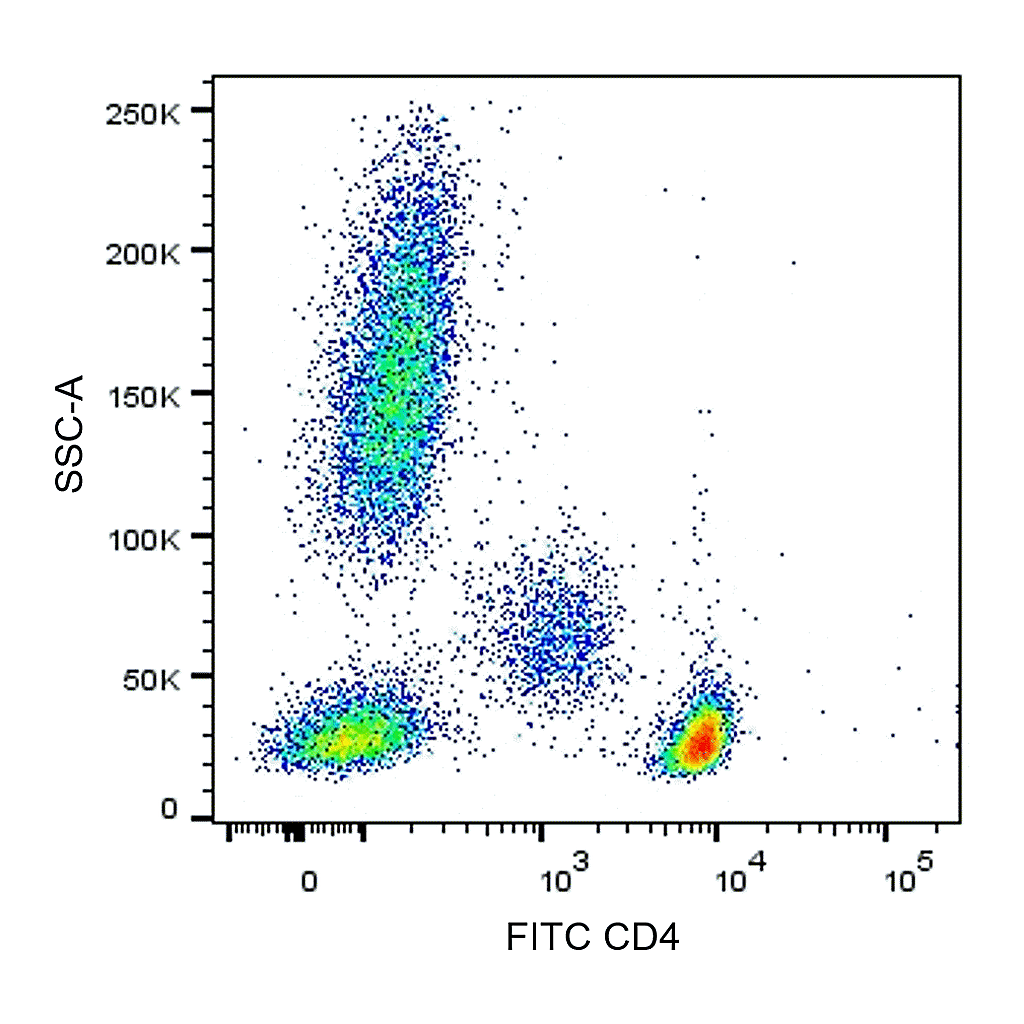 BD FITC Mouse Anti-Human CD4