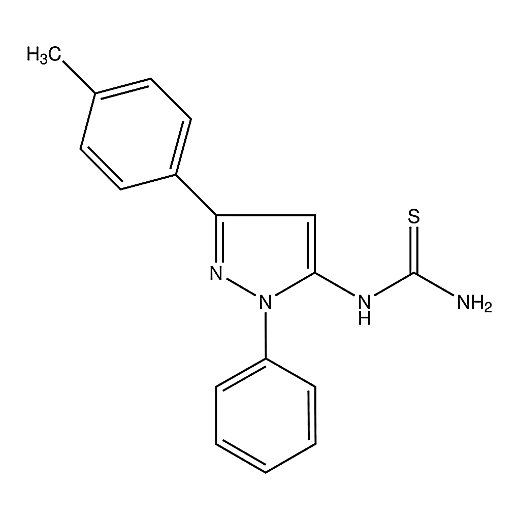 Merck 1-(1-Phenyl-3-p-tolyl-1H-pyrazol-5-yl)thiourea