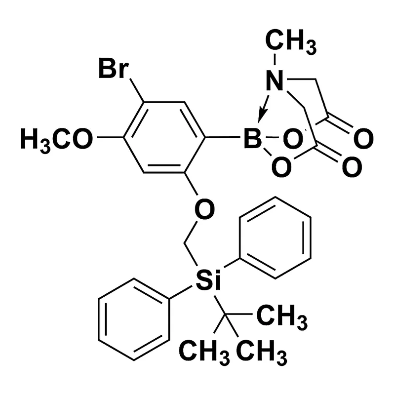 Merck 5-Bromo-4-methoxy-2-TBDPS(benzyloxy)-boronic acid MIDA ester