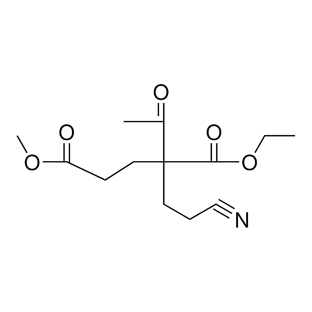 Merck 1-ETHYL 5-METHYL 2-ACETYL-2-(2-CYA
