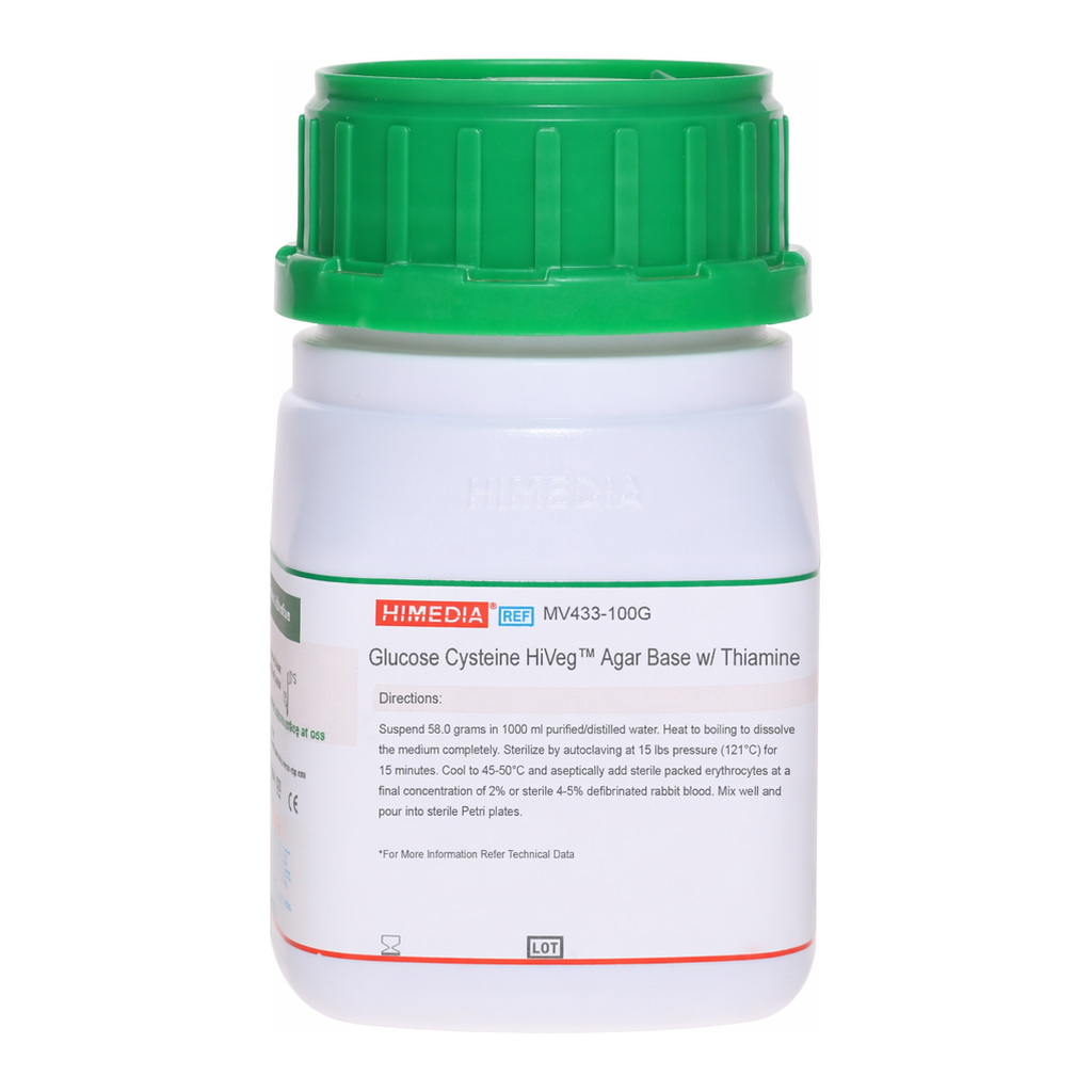 Himedia Glucose Cysteine HiVeg Agar Base w/ Thiamine