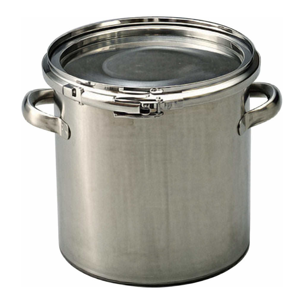 AS ONE Stainless Steel Sealed Tank(Band Type·SUS316L), 스테인리스 밀폐식 탱크(밴드 타입·SUS316L)