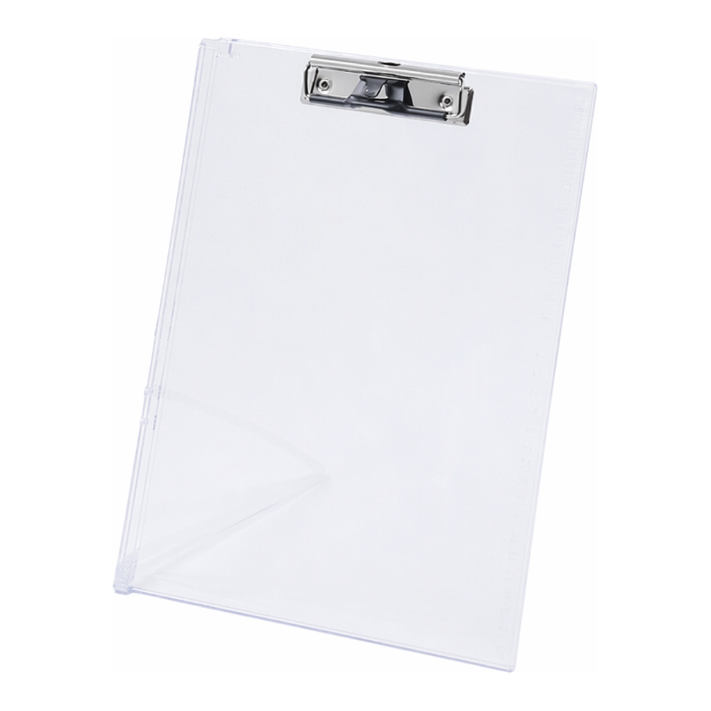 OFFICENEX 문화 스탠딩 투명 클립보드 A4(F915N-71/낱개/투명)