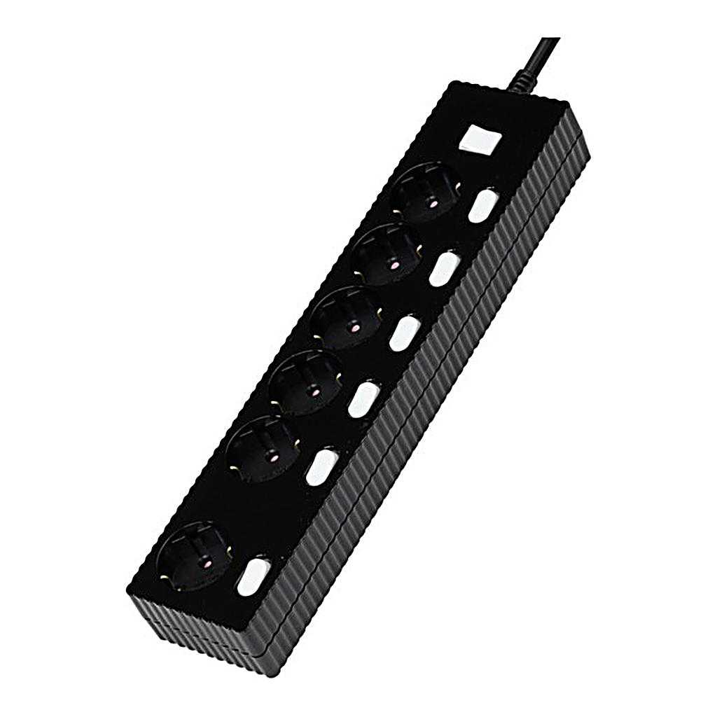 OFFICENEX [P]W9ME650BK 웨띄탭119 메인개별 (6구5m블랙 소화탭/천하지엘씨)