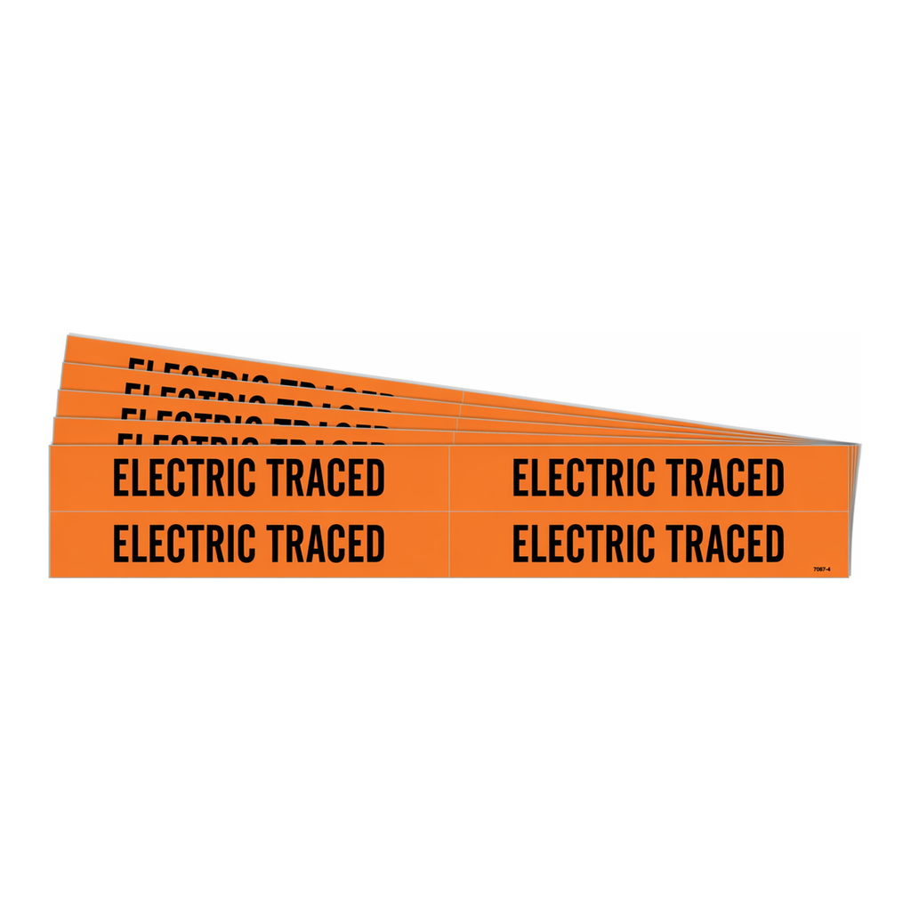 Brady ELECTRIC TRACED Pipe Marker