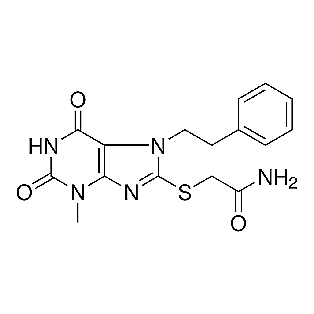Merck 2-(3-ME-2,6-DIOXO-7-PHENETHYL- - 25 MG&