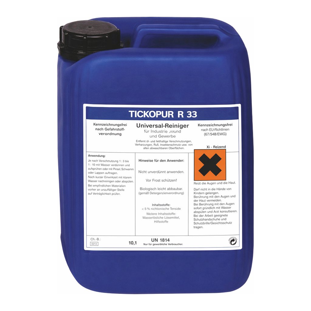 Merck TICKOPUR R 33 universal cleaner for oily