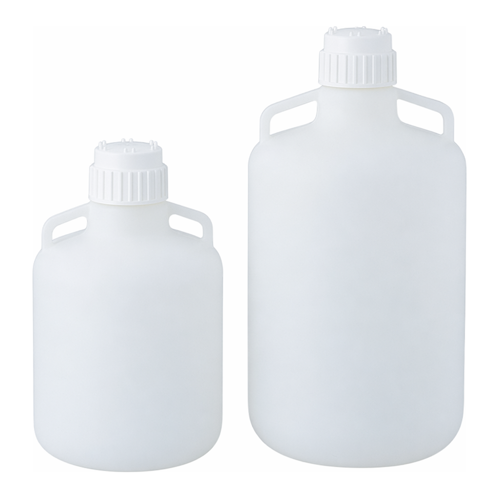 AS ONE Fluorine Processed Large Bottle (Made of HDPE), 불소가공 대형병 (HDPE제)