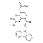 Merck (3S)-4-Fmoc-1-carboxymethyl-3-isobutyl-piperazin-2-one