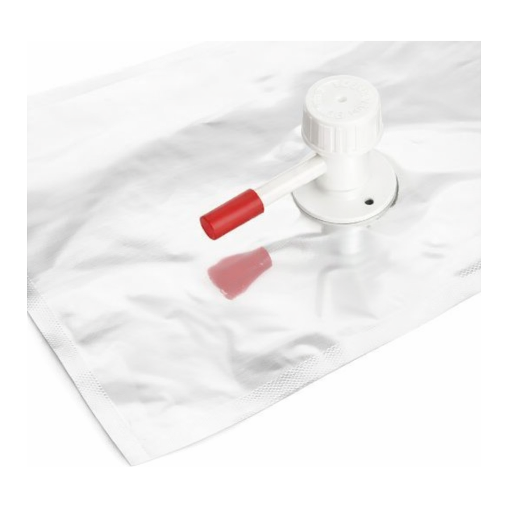 Restek Gas Sampling Bag, Multi-Layer Foil, 40L, 24in x 24.5in w/polypropylene combo valve & septu