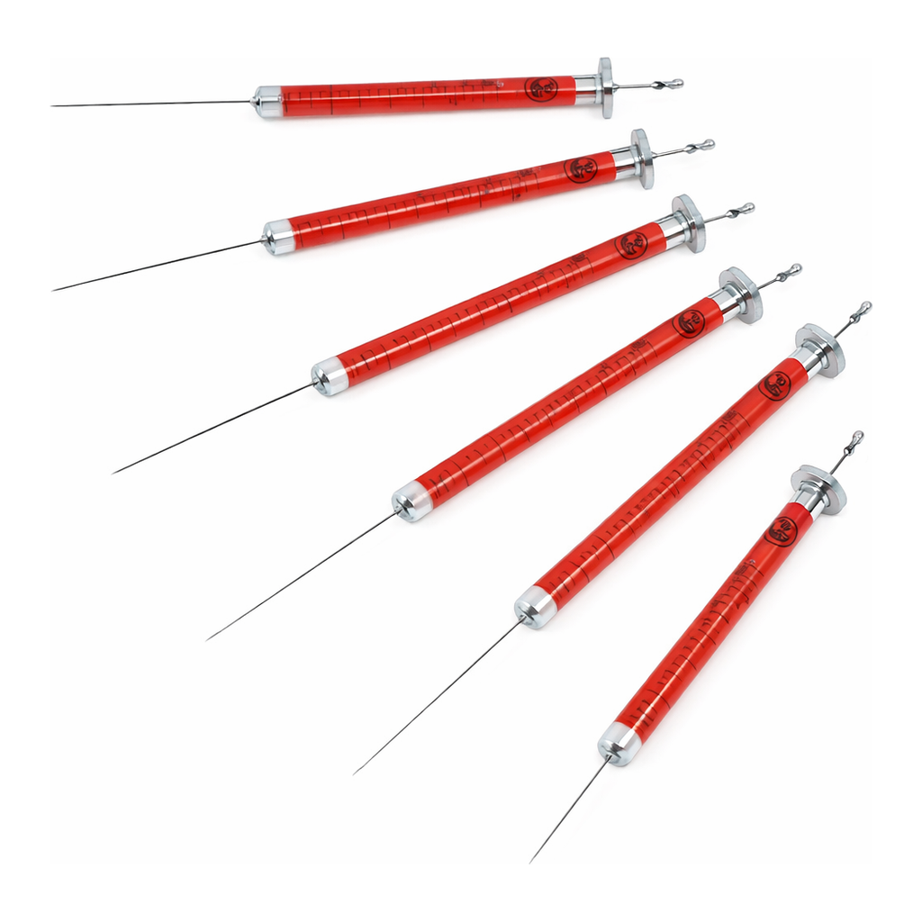 Restek Syringe, SGE, HP Autosampler, Pack of 6 Model SK-10F-HP-0.47 10ul/26/F