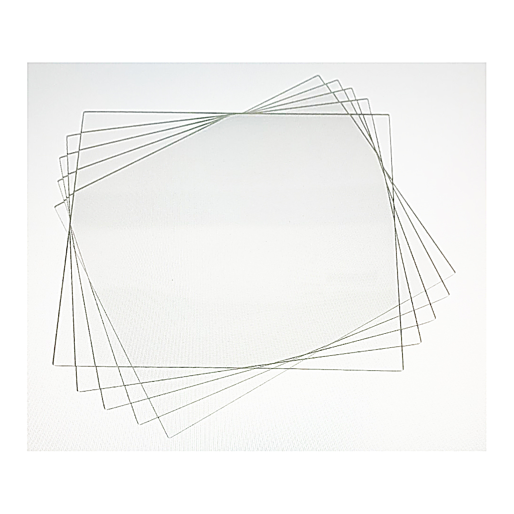 Servicebio Glass Plate Set, 1.5 mm (For Servicebio & Bio-Rad,with reference line)