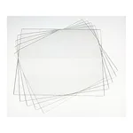 Servicebio Glass Plate Set, 1.5 mm (For Servicebio & Bio-Rad,with reference line)