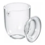 AS ONE Quartz Crucible (Platinum Crucible Type, with Lid), 석영 도가니(백금형·뚜껑부속)