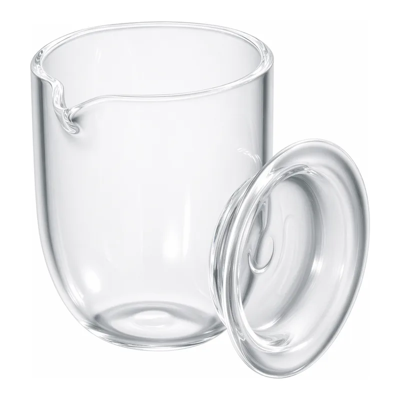 AS ONE Quartz Crucible (Platinum Crucible Type, with Lid), 석영 도가니(백금형·뚜껑부속)
