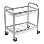 Glassware Cart with Basket 스테인레스 바스켓 카트, 거치 방식