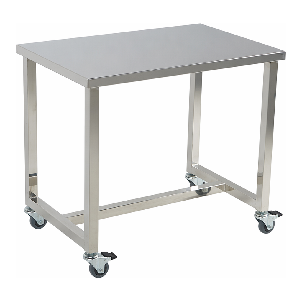 Mobile Stainless Steel Cart Bench 이동식 테이블