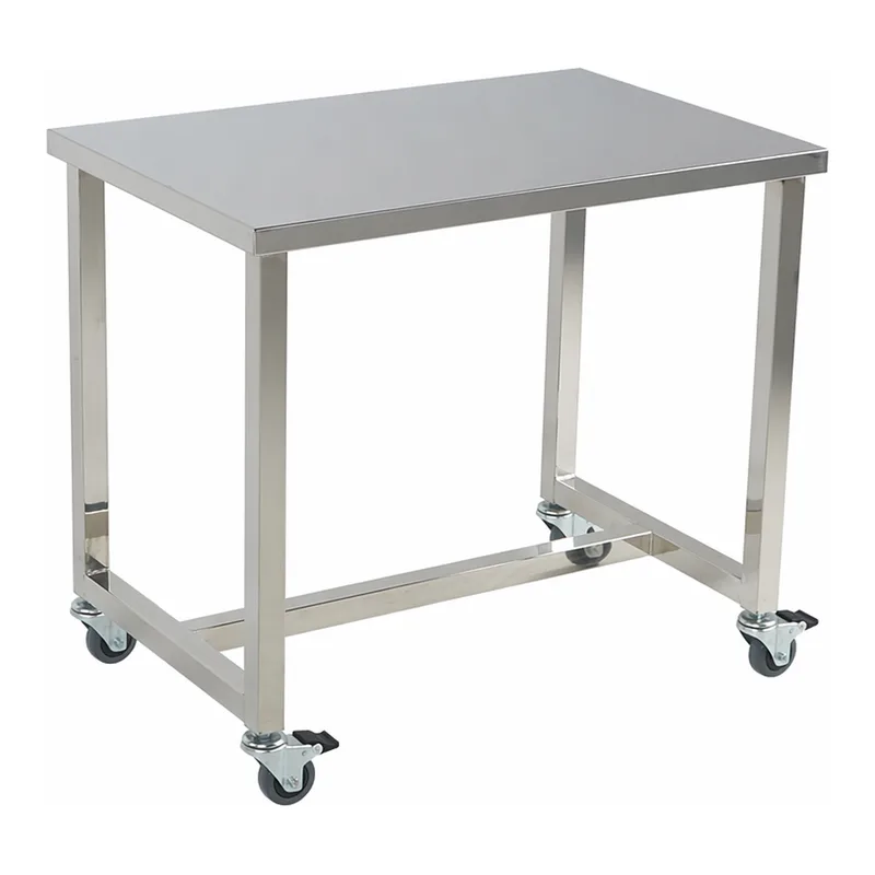 Mobile Stainless Steel Cart Bench 이동식 테이블