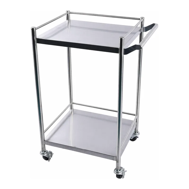Stainless Steel Cart, Heavy-duty 스테인레스 고하중용 2단 카트