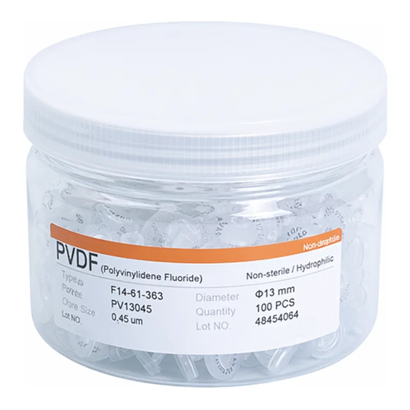 PVDF Syringe Filter PVDF 테프론 시린지 필터