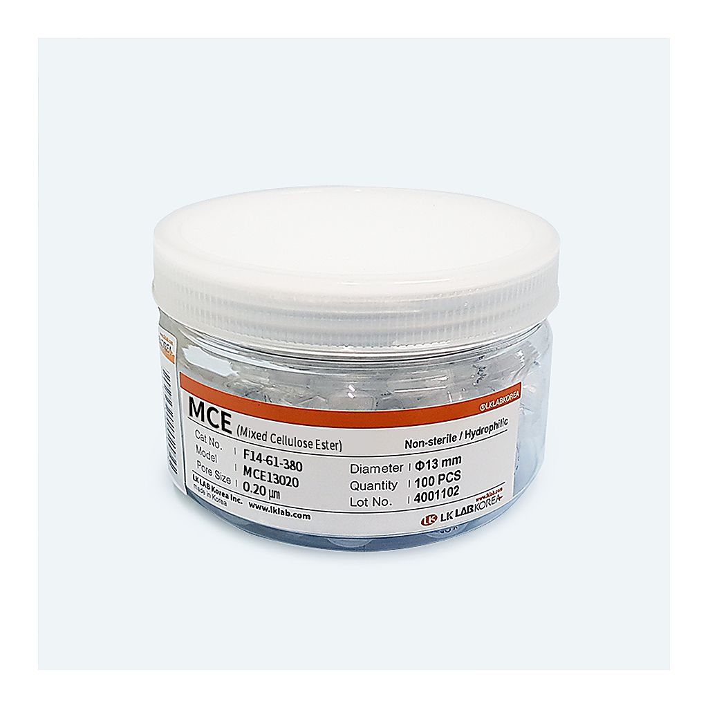 MCE Syringe Filter, Non-sterile MCE 시린지 필터, 비멸균