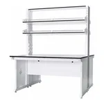 Modular Laboratory Center Table 모듈식 중앙 실험대, 선반형