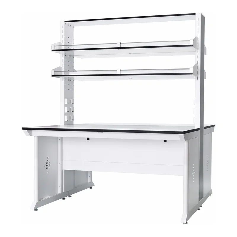 Modular Laboratory Center Table 모듈식 중앙 실험대, 선반형