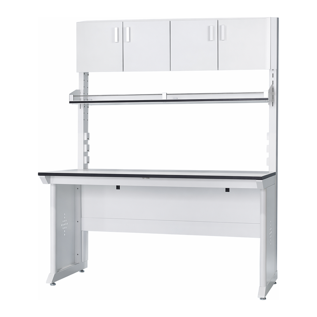 Modular Laboratory Side Table 모듈식 벽면 실험대, 상부장 선반형