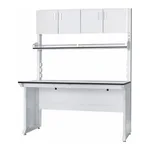 Modular Laboratory Side Table 모듈식 벽면 실험대, 상부장 선반형