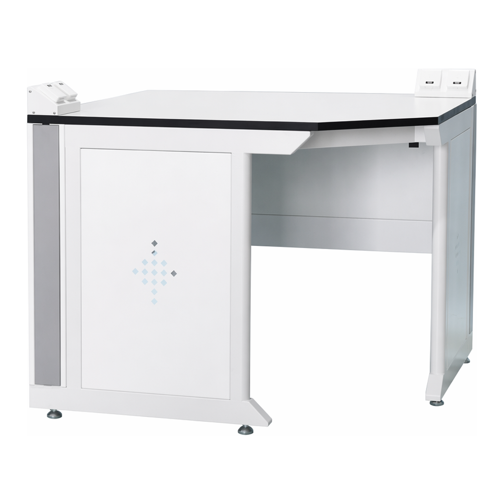 Modular Laboratory Corner Table 모듈식 코너 실험대, 콘센트형