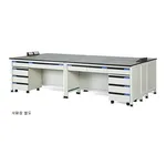 Frame-type Laboratory Center Table 프레임형 중앙 실험대, 콘센트형