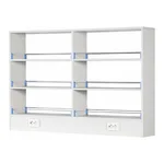 Shelf for Frame-type Laboratory Center Table 프레임형 중앙실험대용 시약대, 목재형 3단 선반