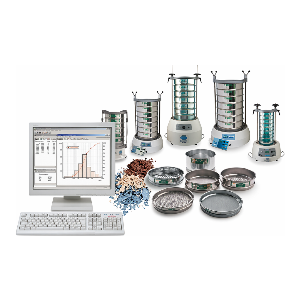 Sieve Software 시브 쉐이커용 소프트웨어, SIEVEWARE