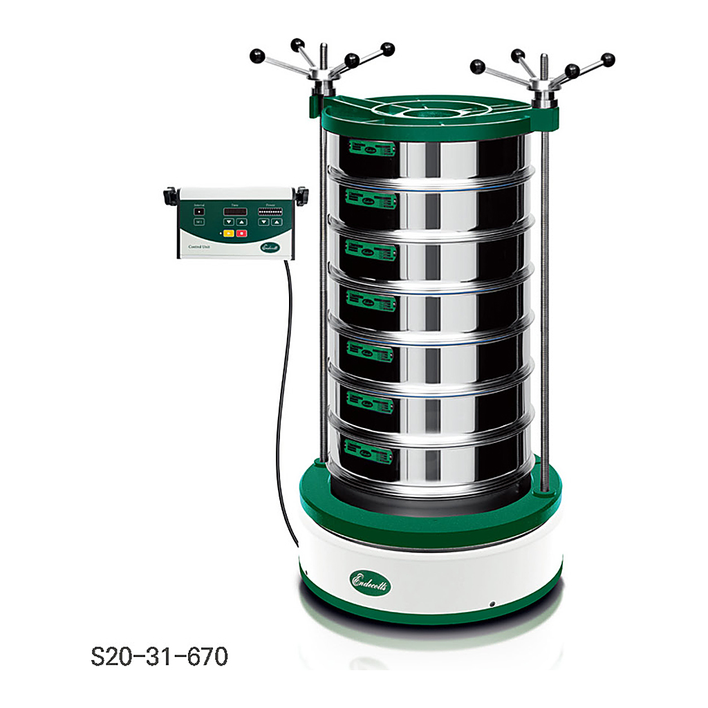 Digital Heavy Duty Sieve Shaker 디지털 헤비듀티 체진동기, up to Ø450 mm Sieve