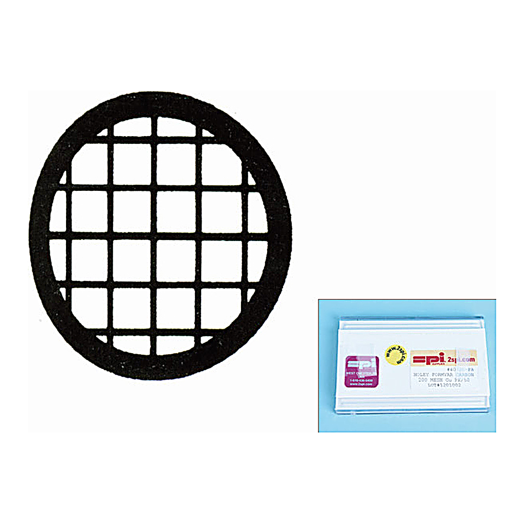 Lacey Carbon Coated Square Grid 레이시 카본 코팅 스퀘어 그리드
