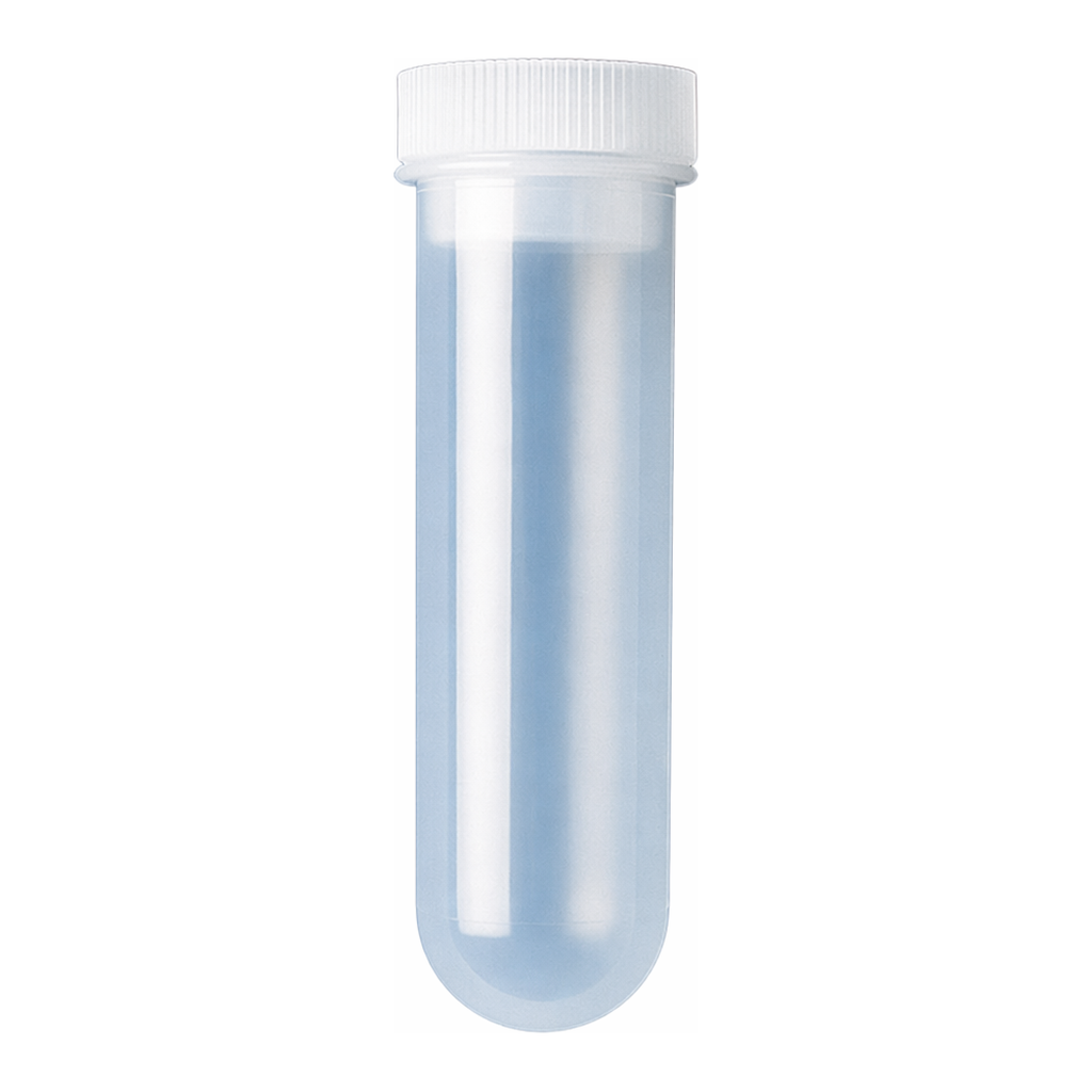 PP Centrifuge Tube, Round Bottom 플라스틱 원심관, 뚜껑 별매